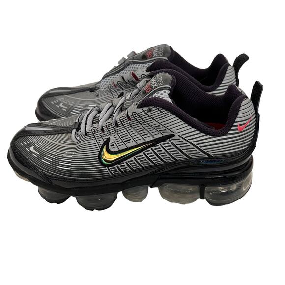 Nike Air VaporMax 360 Metallic Silver Sneakers Sz 6 - Picture 4 of 9